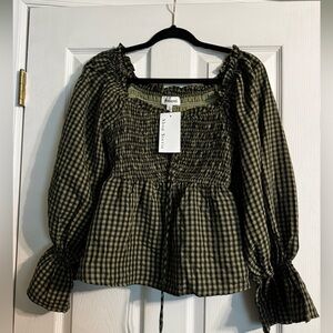 Shop Stevie Jaylene Gingham Top